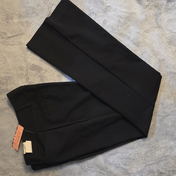 New York & Company Black Women's The 7th Avenue Stretch Bootcut Pants Size 6 - Picture 3 of 6